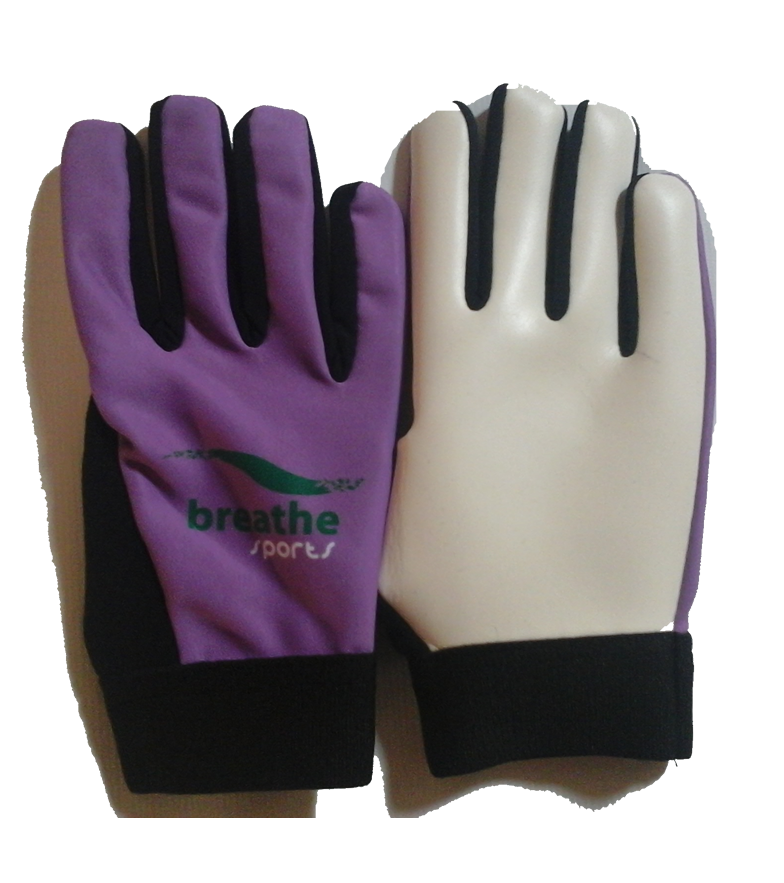 Breathe Sports Gaelic Gloves - Purple/White - M