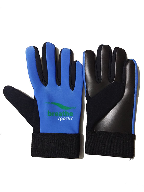 Breathe Sports Gaelic Gloves - Blue/black - M